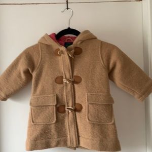 Mini Boden Duffel Wool Blend Coat 12-18 m